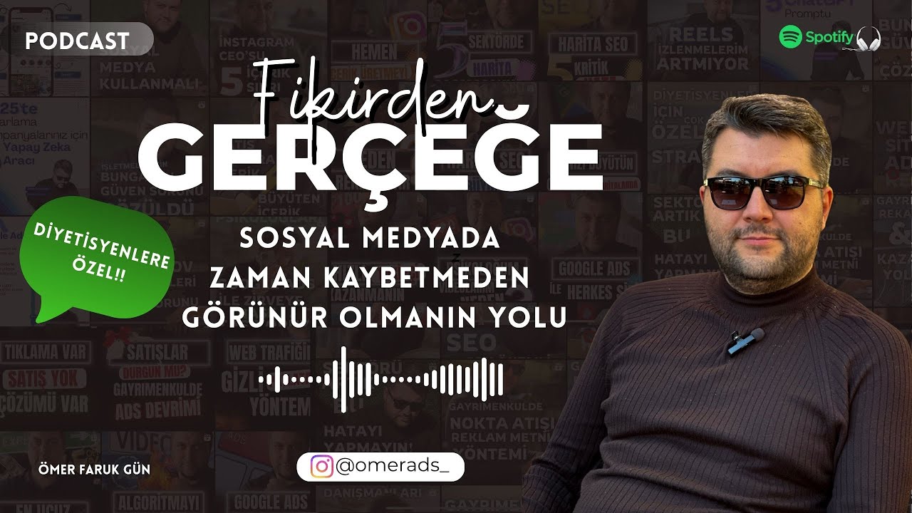 Diyetisyenler İçin Yeni Sosyal Medya Sistemi | Zaman Kaybetmeden Görünür Olun!