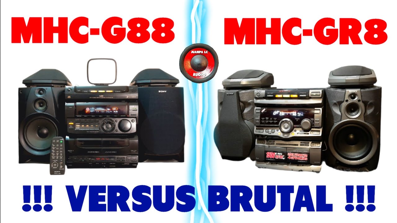 GENIAL VERSUS‼️🤤 Sony MHC-G88 o H881 vs MHC-GR8‼️🦆💎 #321 💎🦆