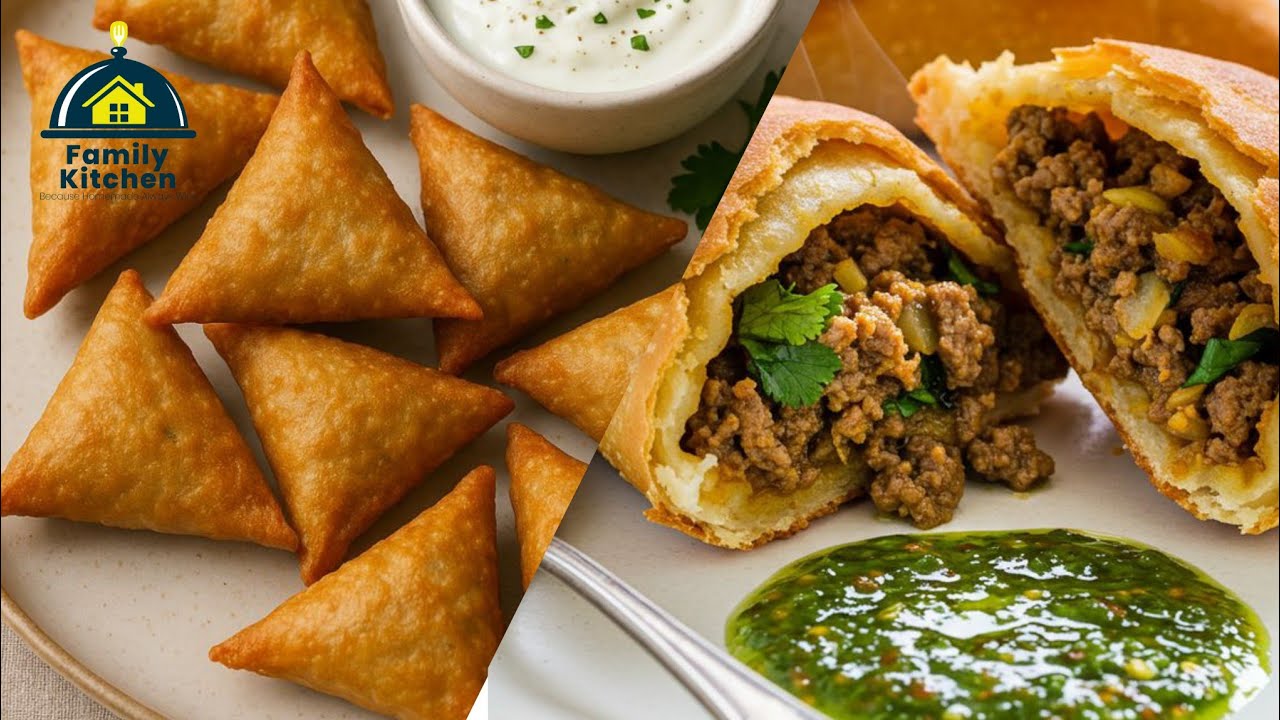 Chicken Samosa Recipe By Family kitchen | Ramzan special Recipes |