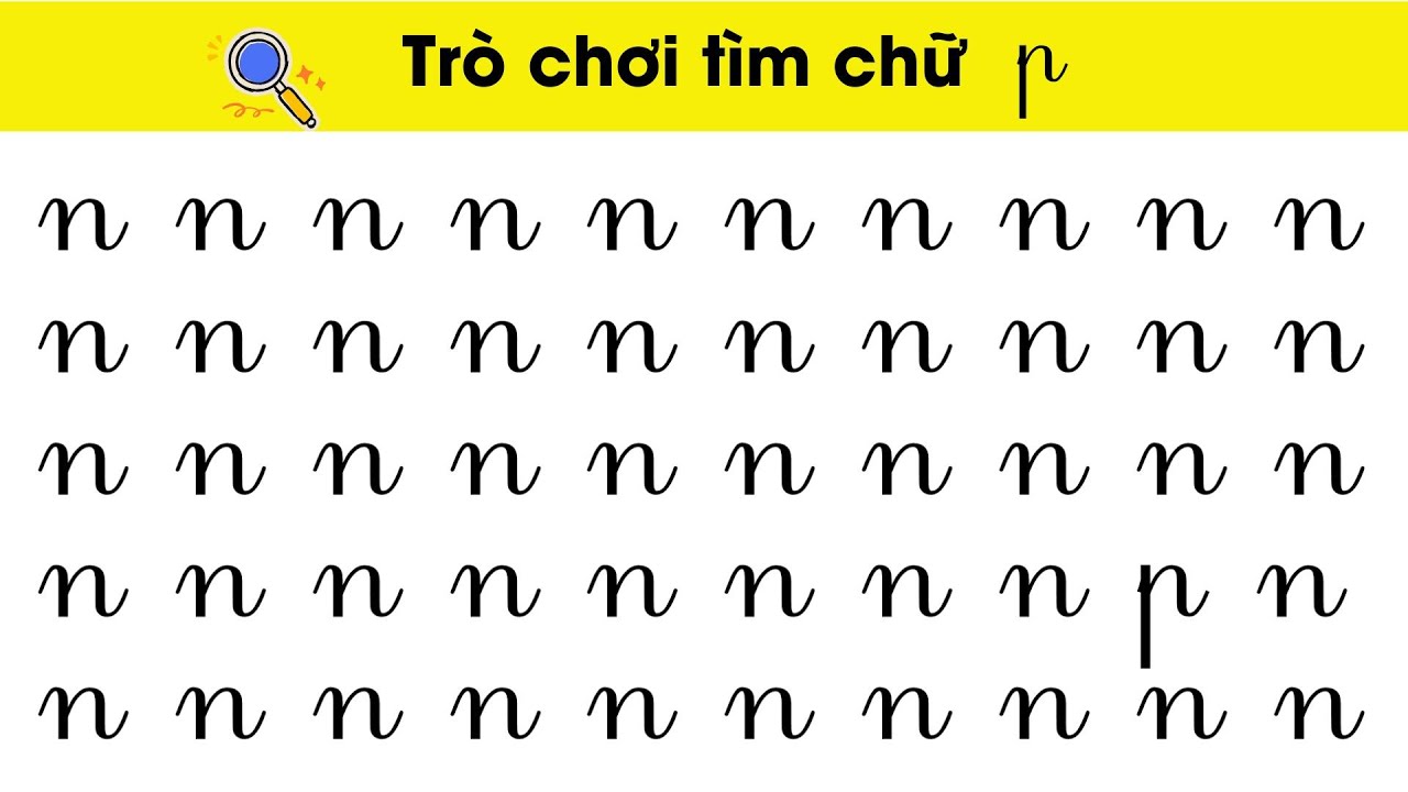 Trò Chơi Tìm Chữ Cái Viết Thường P Q| Giúp bé ghi nhớ chữ cái nhanh nhất|Nguyễn Thị Lan Anh
