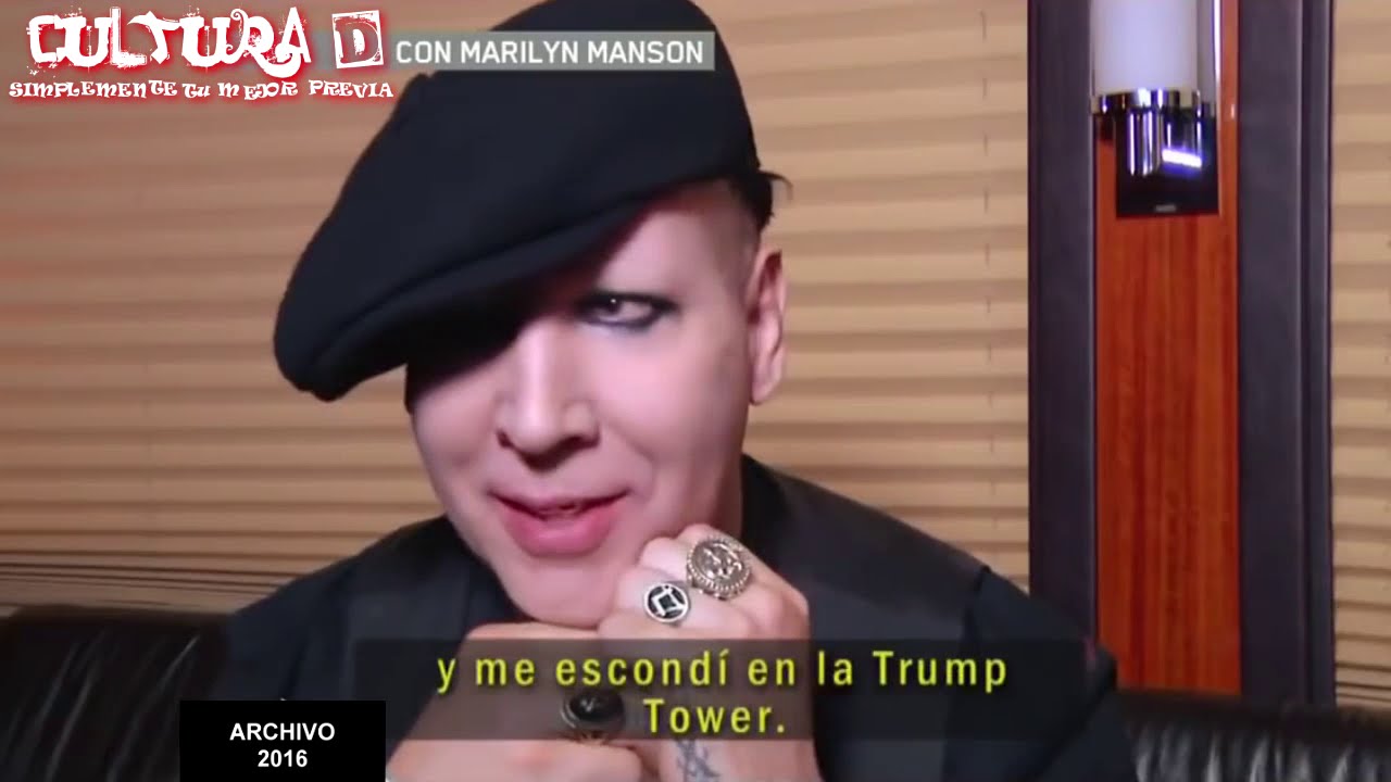 Marilyn Manson Entrevista y show especial halloween