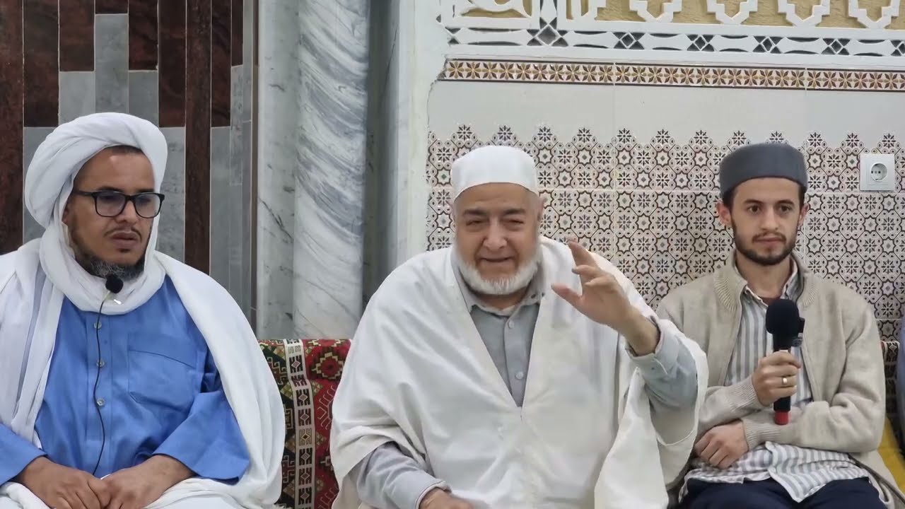 مذاكرة نورانية مع الشيخ سيدي عبد الباقي مفتاح - زاوية الذهيبة الرقيبة وادي سوف الجزائر