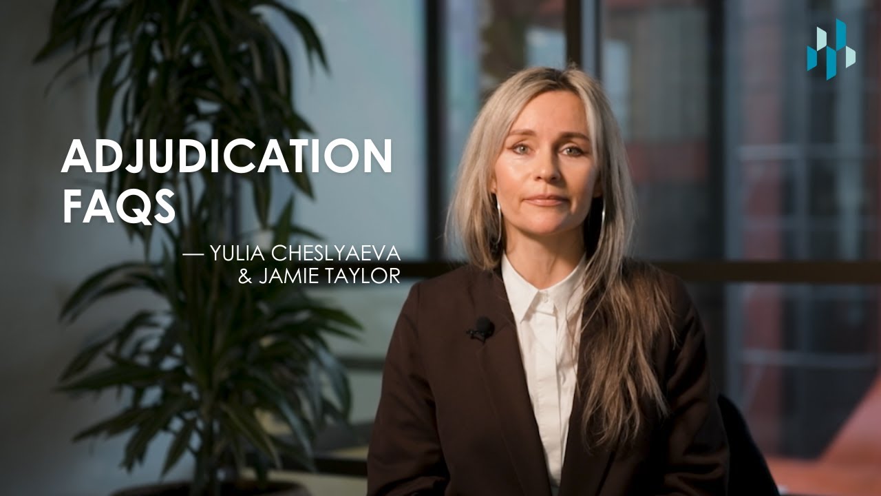 Adjudication FAQs
