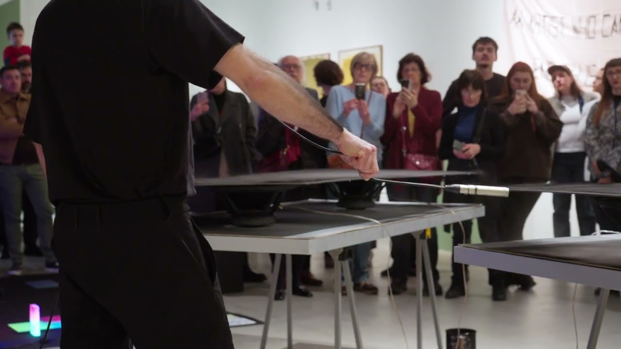 Sound Imprints – Performance | Hrvoje Hiršl | MSU Zagreb | Ecologies of the Bauhaus