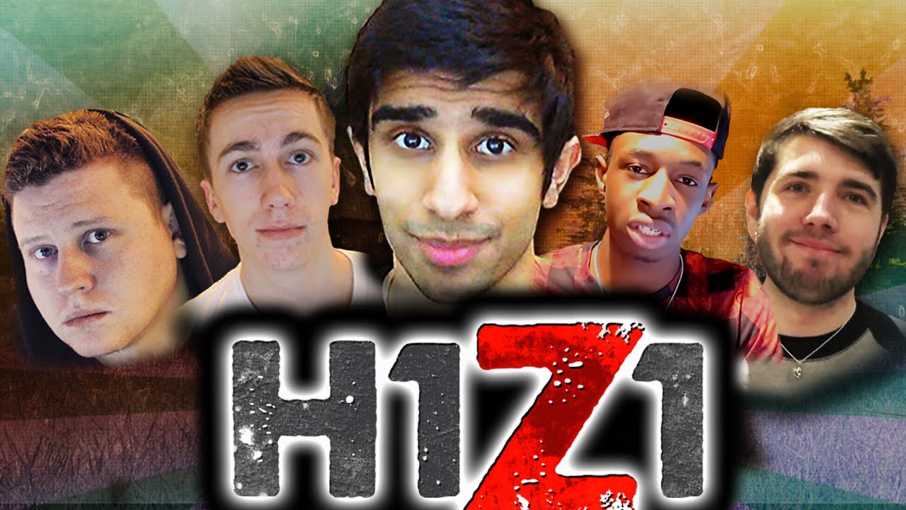 H1Z1 BATTLE ROYALE #12 'FIVE MAN SQUAD!' with Vikkstar