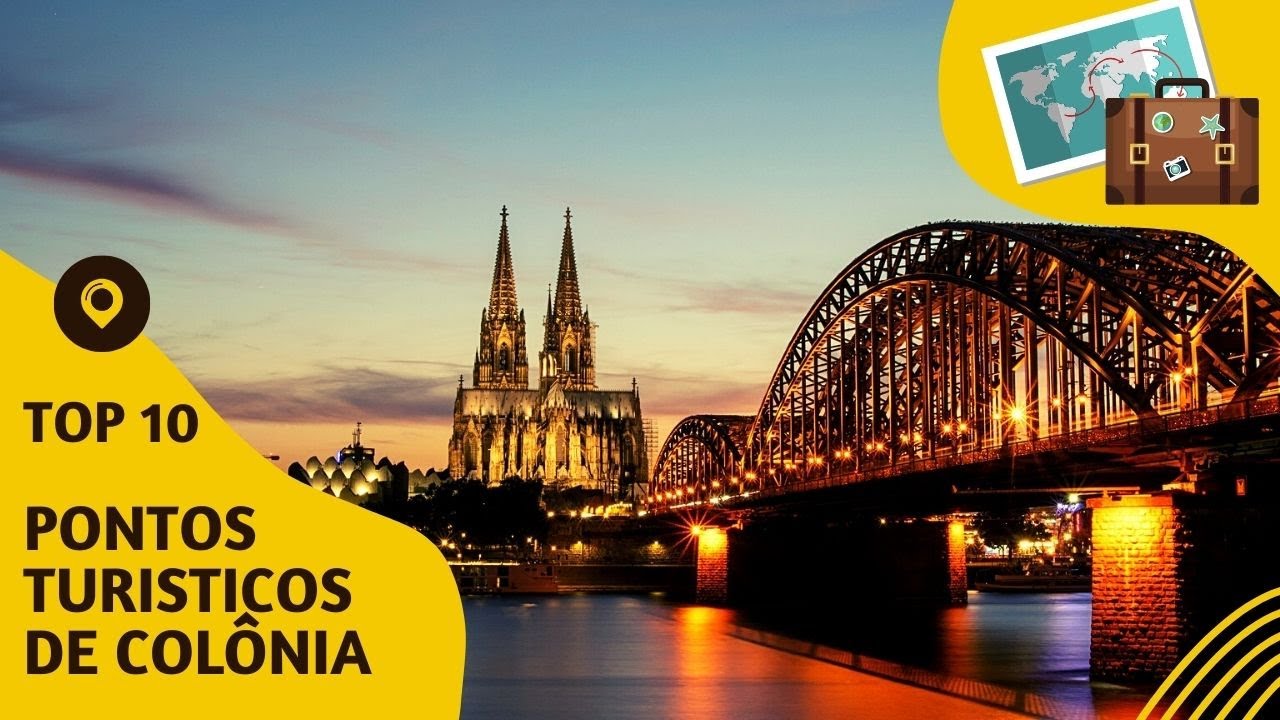 O que fazer em Col&ocirc;nia: 10 pontos tur&iacute;sticos mais visitados! #alemanha #colonia #viagem #top10