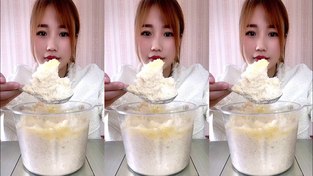 ASMR SHAVED ICE EATING