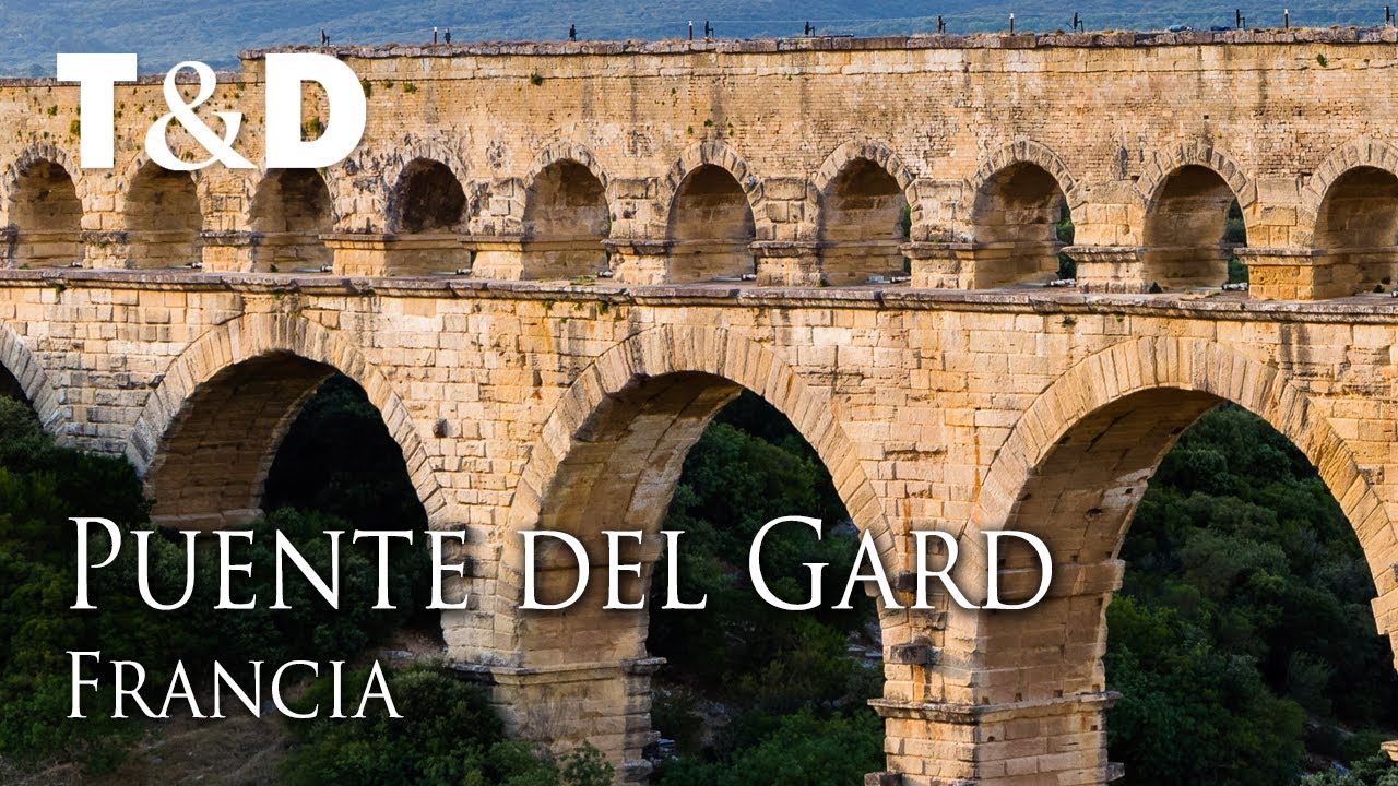 Puente del Gard - Acueductos romanos 🇫🇷  Francia