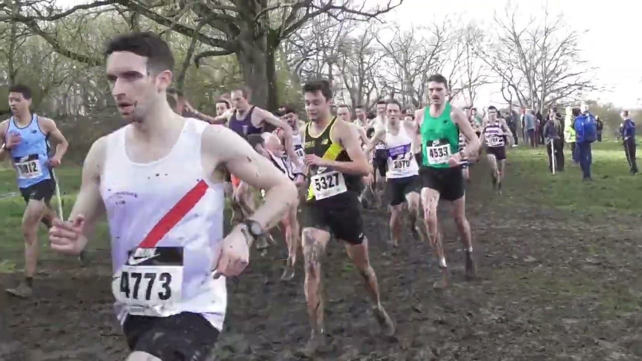 Senior Men English National Cross Country Championships 22nd February 2025