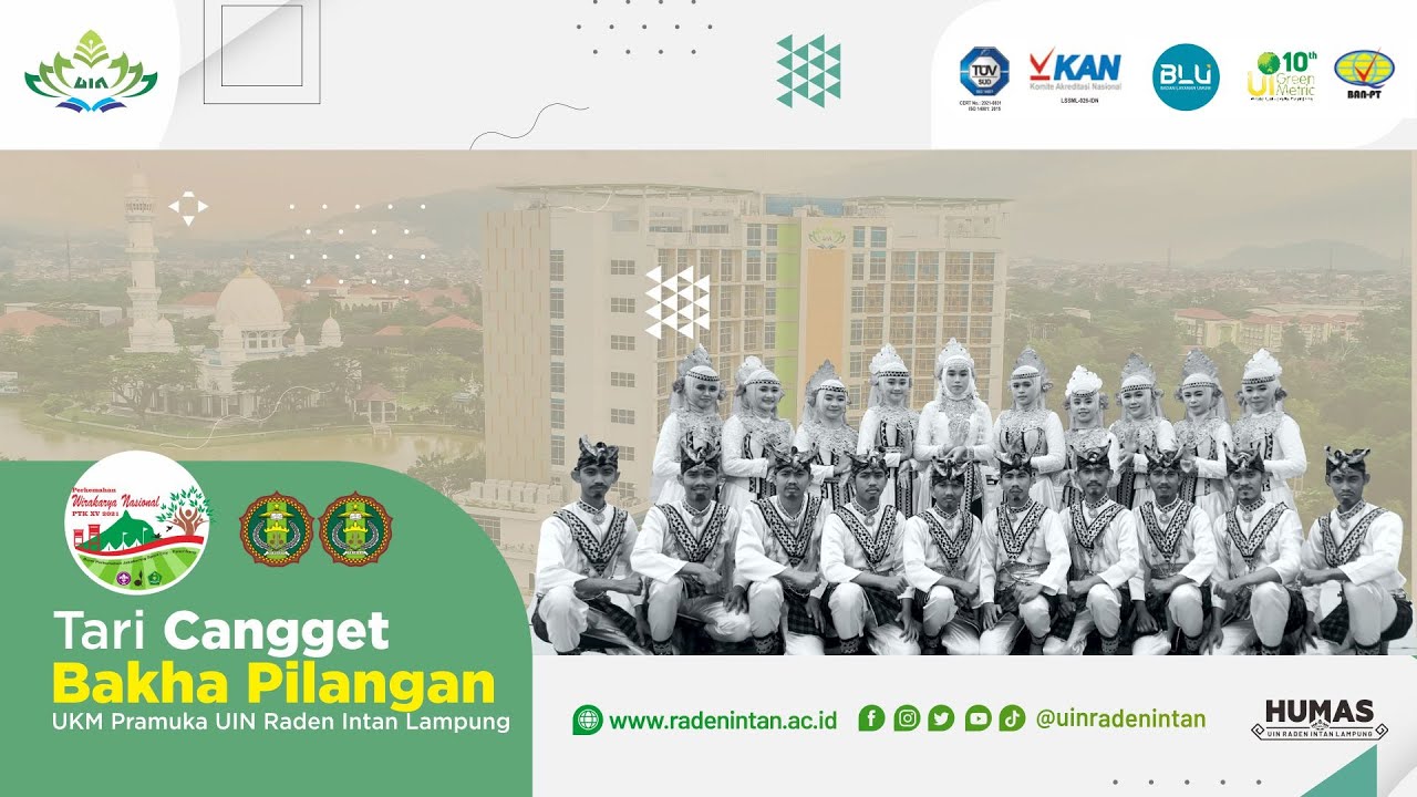 Tari Cangget Bakha Pilangan | UKM Pramuka UIN Raden Intan Lampung