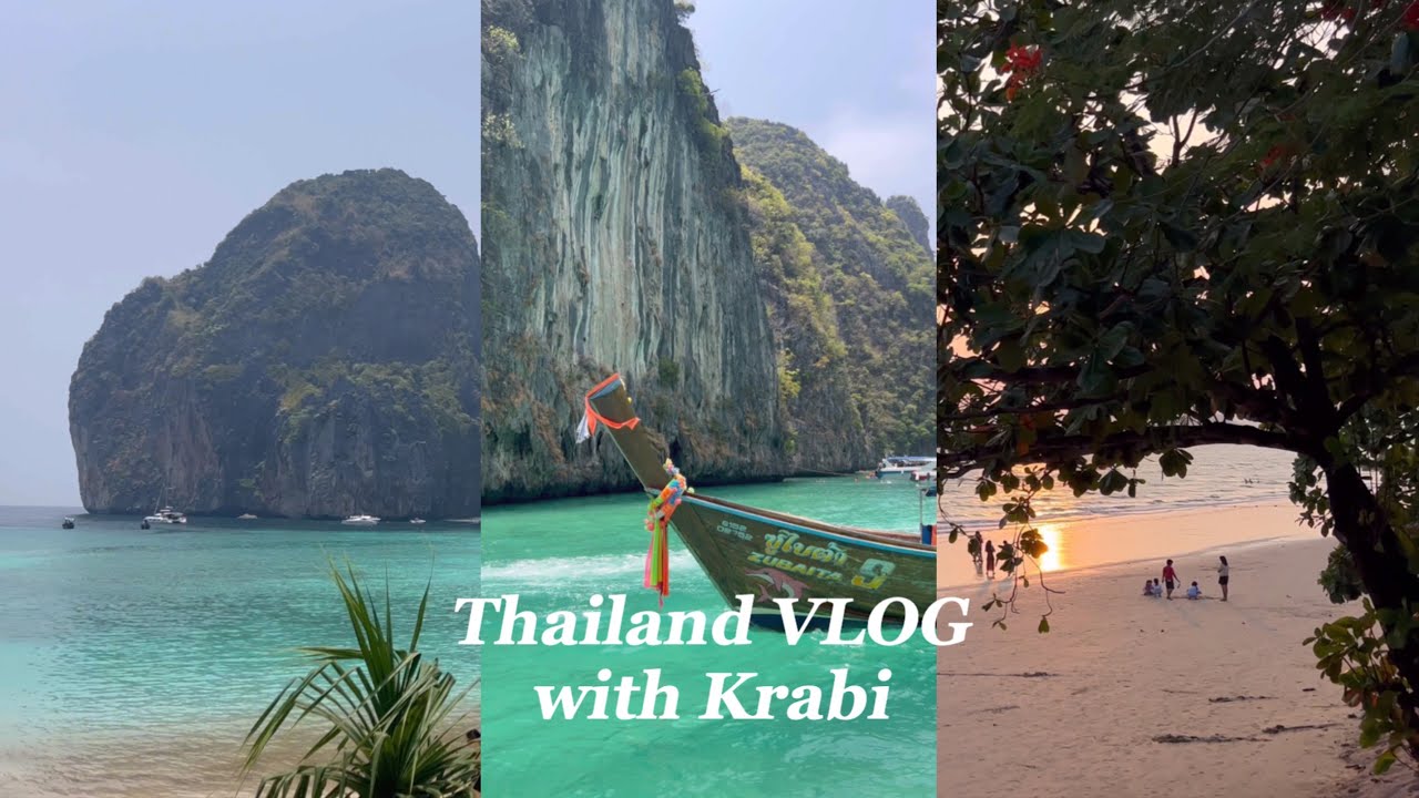 [🇹🇭태국여행01] 혼자떠난 10박 13일 태국여행 VLOG | 끄라비 도착 | 피피섬투어