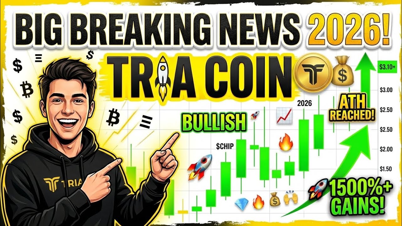 TRIA Coin New Latest Update 😍 | Tria Coin News Today | Tria Coin Price Prediction 2026