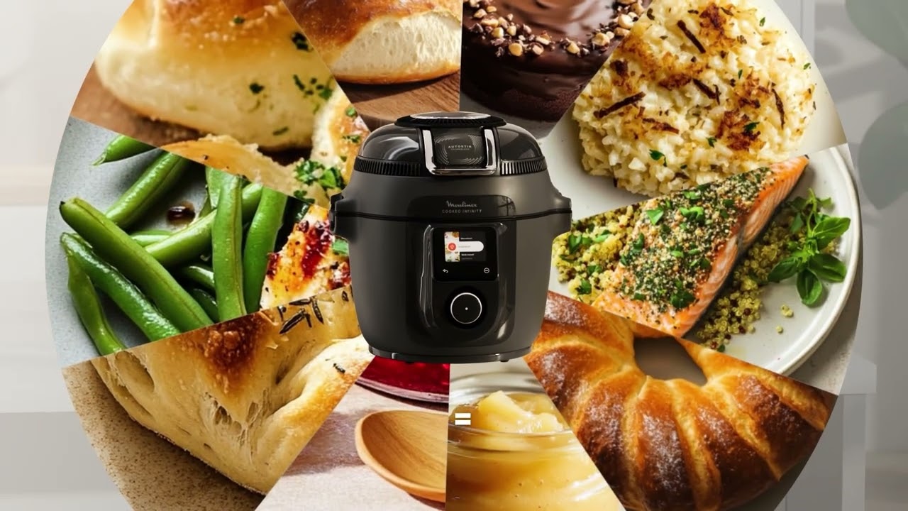 Cookeo Infinity Black 20 recepten van Moulinex
