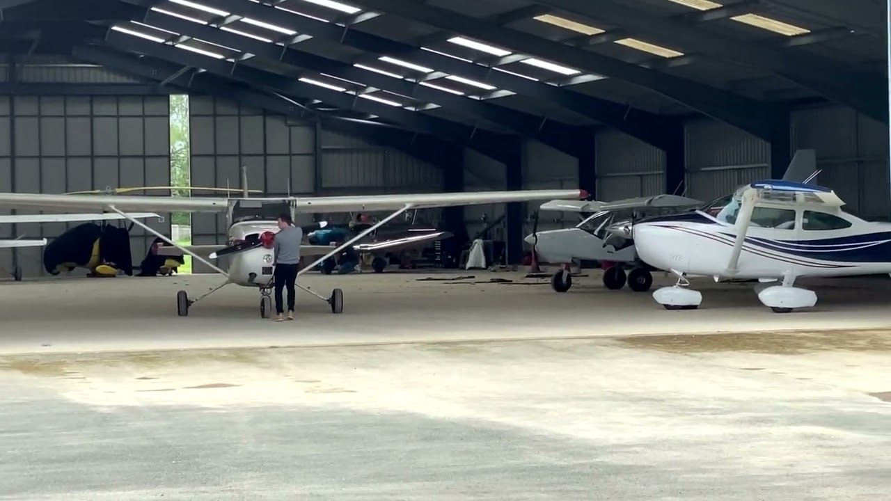 Roaming Mark Welshpool Airport Tower Inside & Planes Helicopter & Ambulance