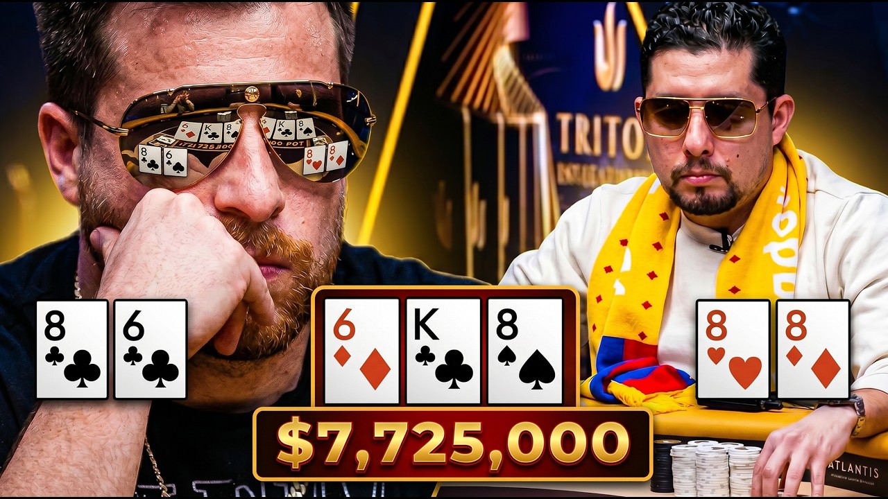 Kto zgarnie nagrodę w wysokości 7,7 mln dolar&oacute;w?! | Turniej pokerowy o wysokie stawki WSOP x Triton Final