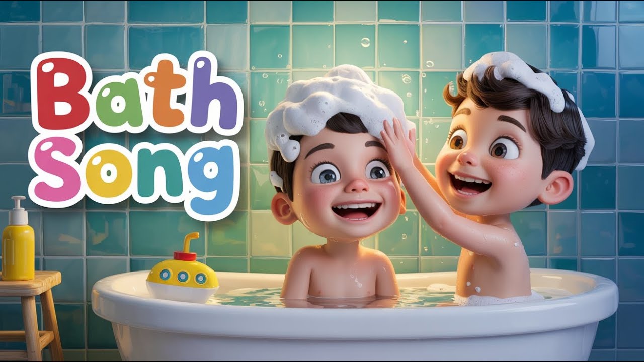 Bath Time Adventures! | Fun & Educational Bath Song for Toddlers