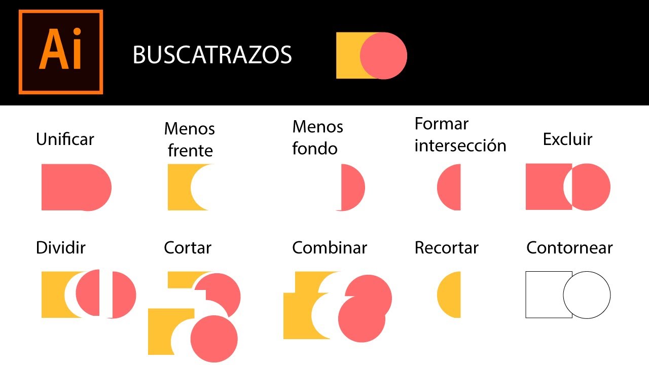 Busca trazos - Illustrator