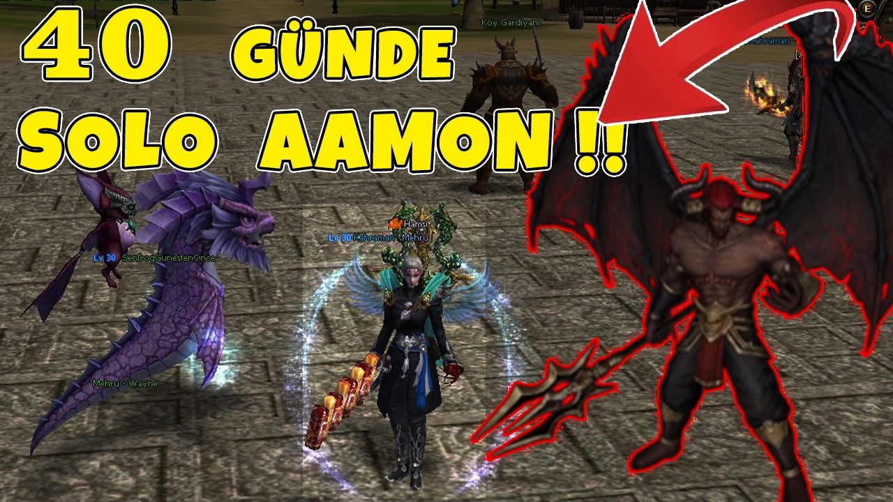 Yeni Seri !! | 40 GÜNDE SOLO AAMONA  BÖLÜM 1  | Metin2 TR Bagjanamu#150 #metin2tr #metin2