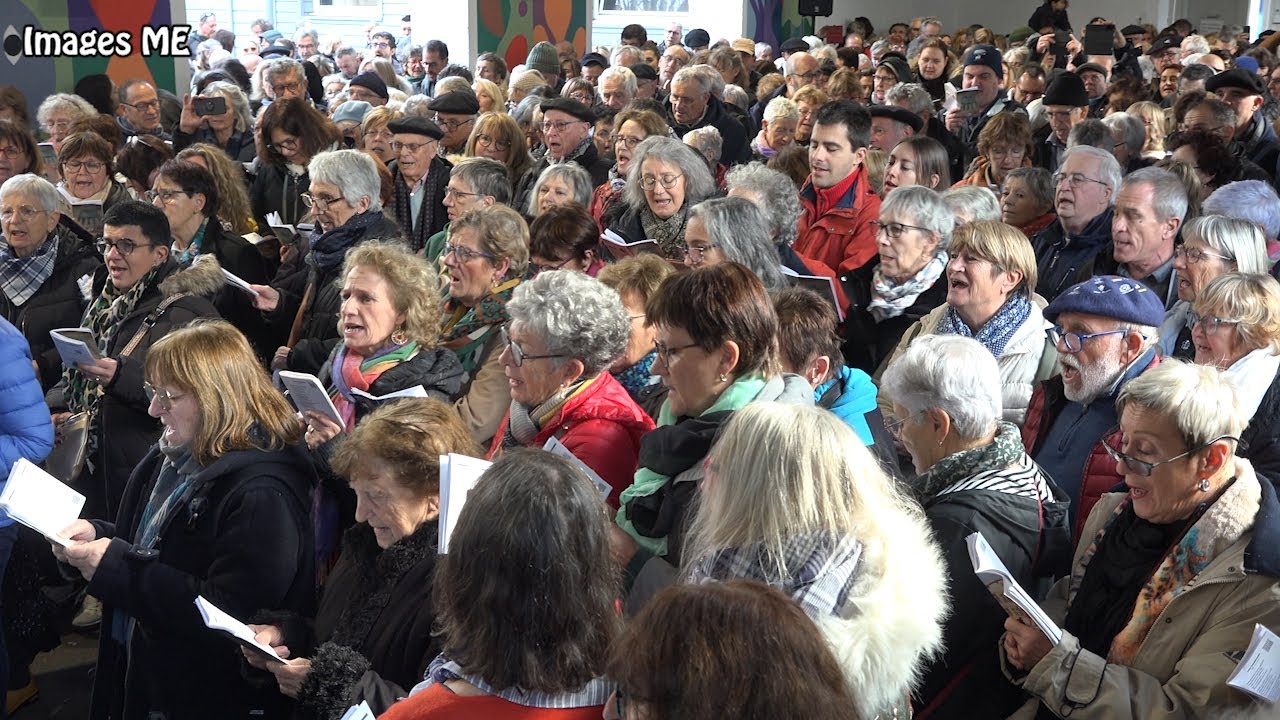 Baionan kantuz,31/12/2023/Azken dantza hau- Chants basques- euskal kantuak-Bayonne - Michel Etchelet