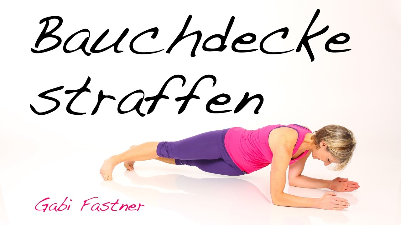 Bauchdecke straffen in nur 12 min.