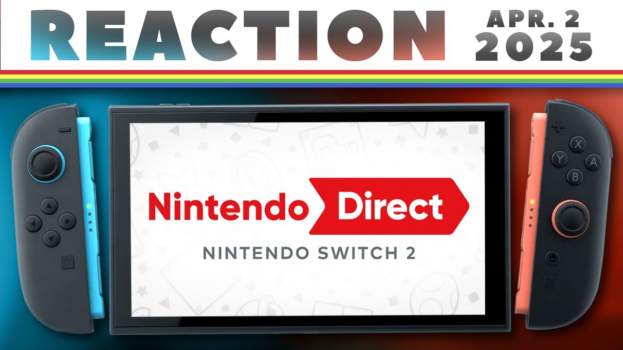 Switch 2 Nintendo Direct 4.2.2025 - Live REACTION!