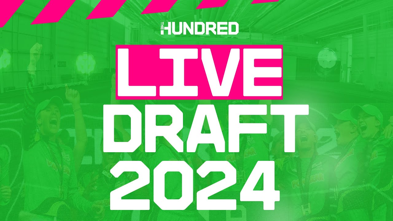 LIVE | The Hundred Draft, Powered by Sage | Wednesday 20th March
