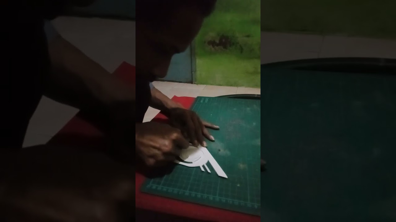 Proses mal ornamen cantik 