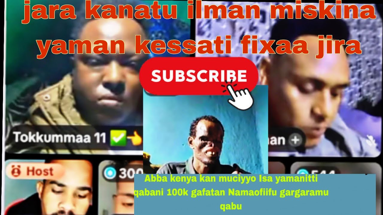 6 February 2026Jarri 2n suraa isaanii agartan kun yaman kessatti ilman oromo fixaa jiran