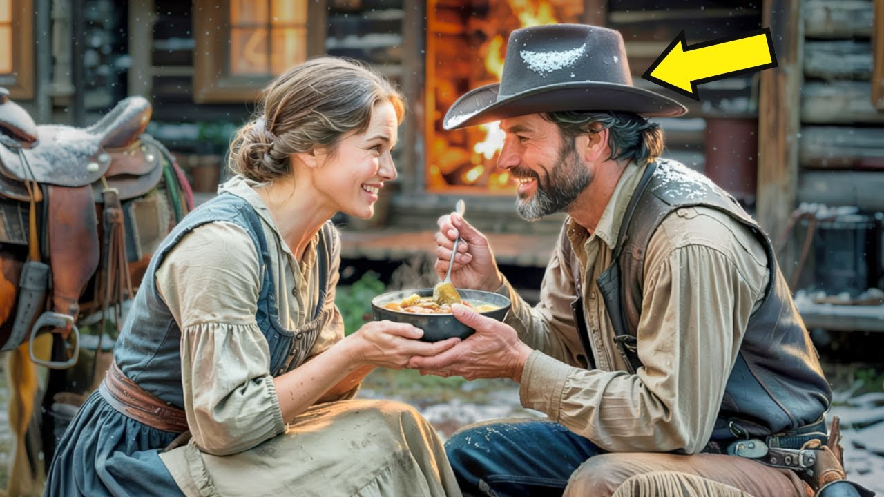 Young Widow Fed A Freezing Stranger, Not Knowing He Owned Every Ranch In Montana