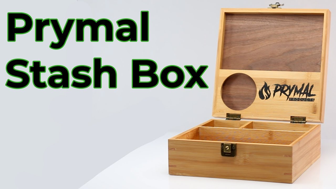 Prymal Products Stash box with Rolling Tray | Weed Box