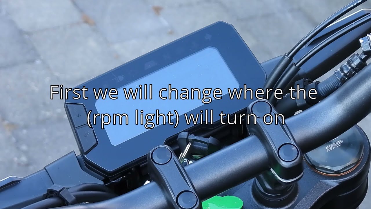 Cb125r display tips