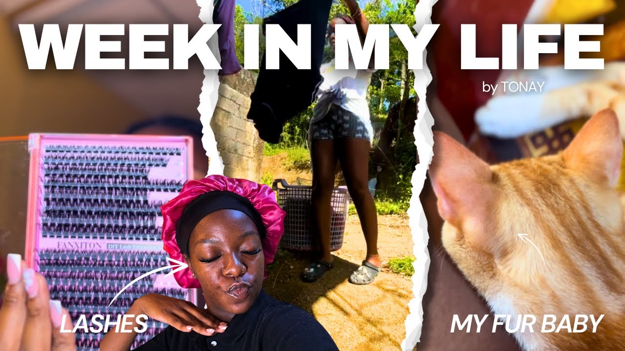 WEEKLY VLOG: A WEEK IN MY LIFE💕| labour day holiday, diy cluster lashes, renovations + more