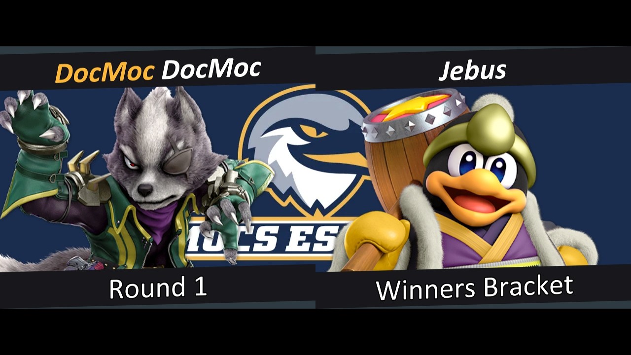 DocMoc | DocMoc (Wolf) vs. Jebus (King Dedede) - Winners Round #1 - UTC Open #2