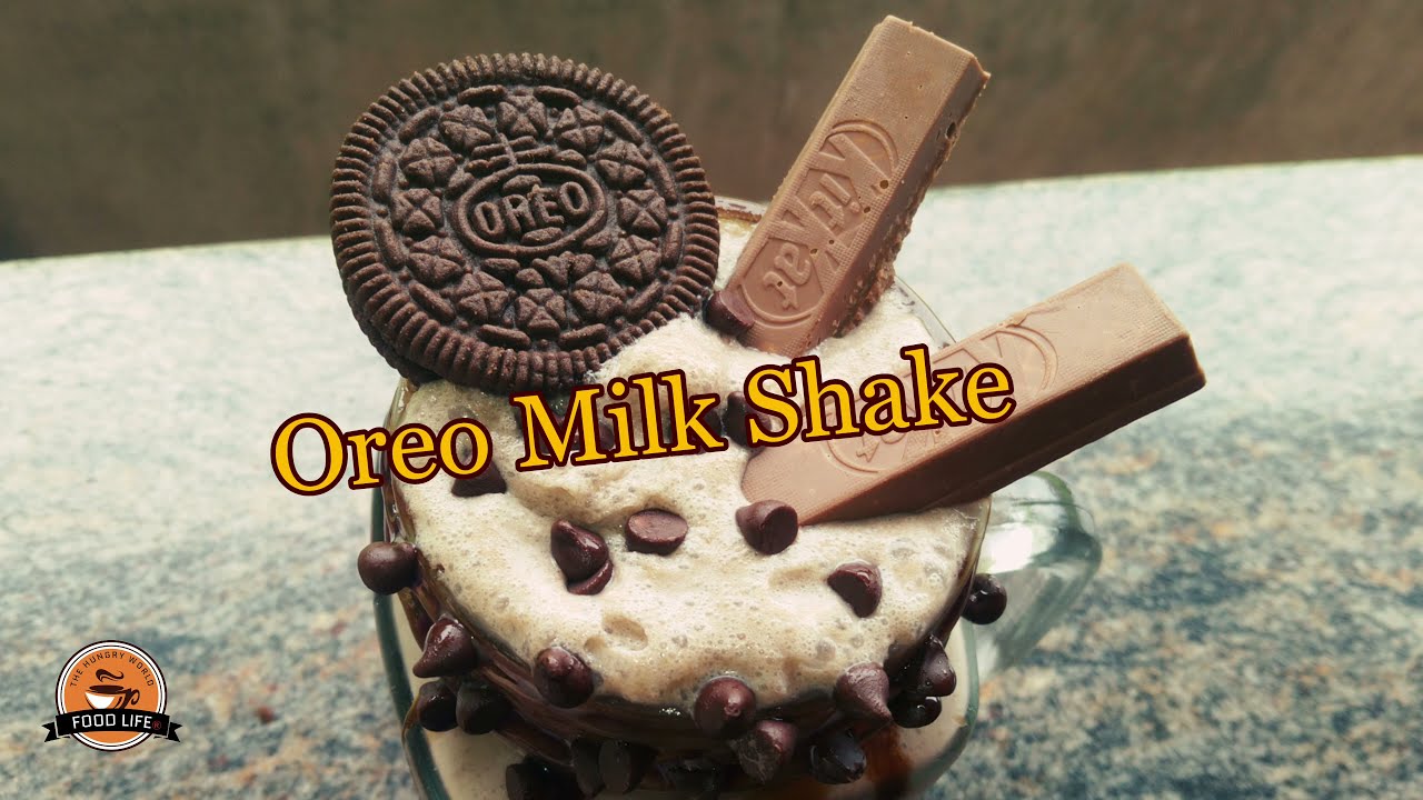 OREO Milkshake | OREO Chocolate Milkshake | How to make Oreo Milkshake