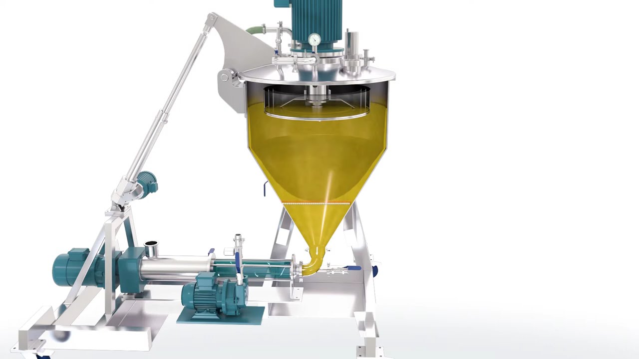 PERMIX Vacuum Deaerator 3D Animation  PDA 125