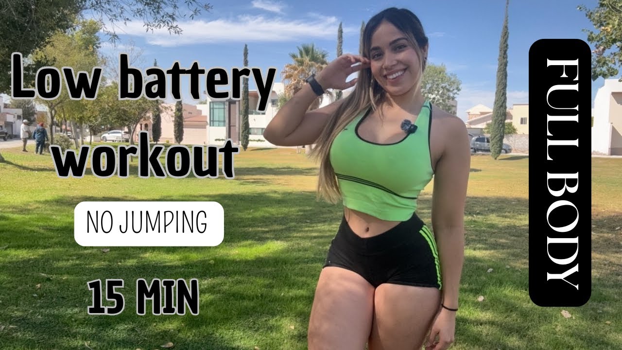 15 MIN LAZY GIRL FULL BODY WORKOUT - No Jumping, Low Impact, Laying Down 