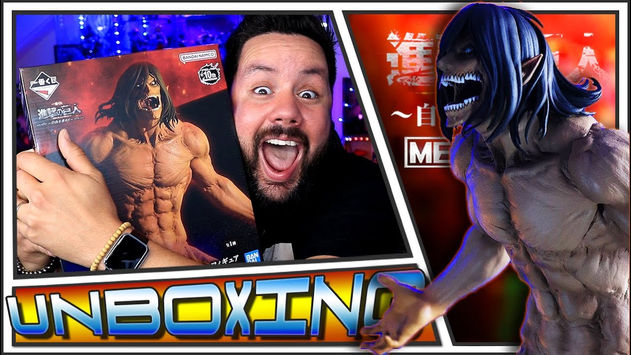 [UNBOXING] ICHIBAN KUJI SHINGEKI NO KYOJIN Lot A 自由を求めて