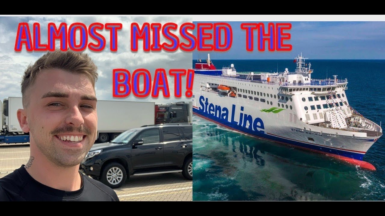 WE NEARLY MISSED OUR BOAT!
