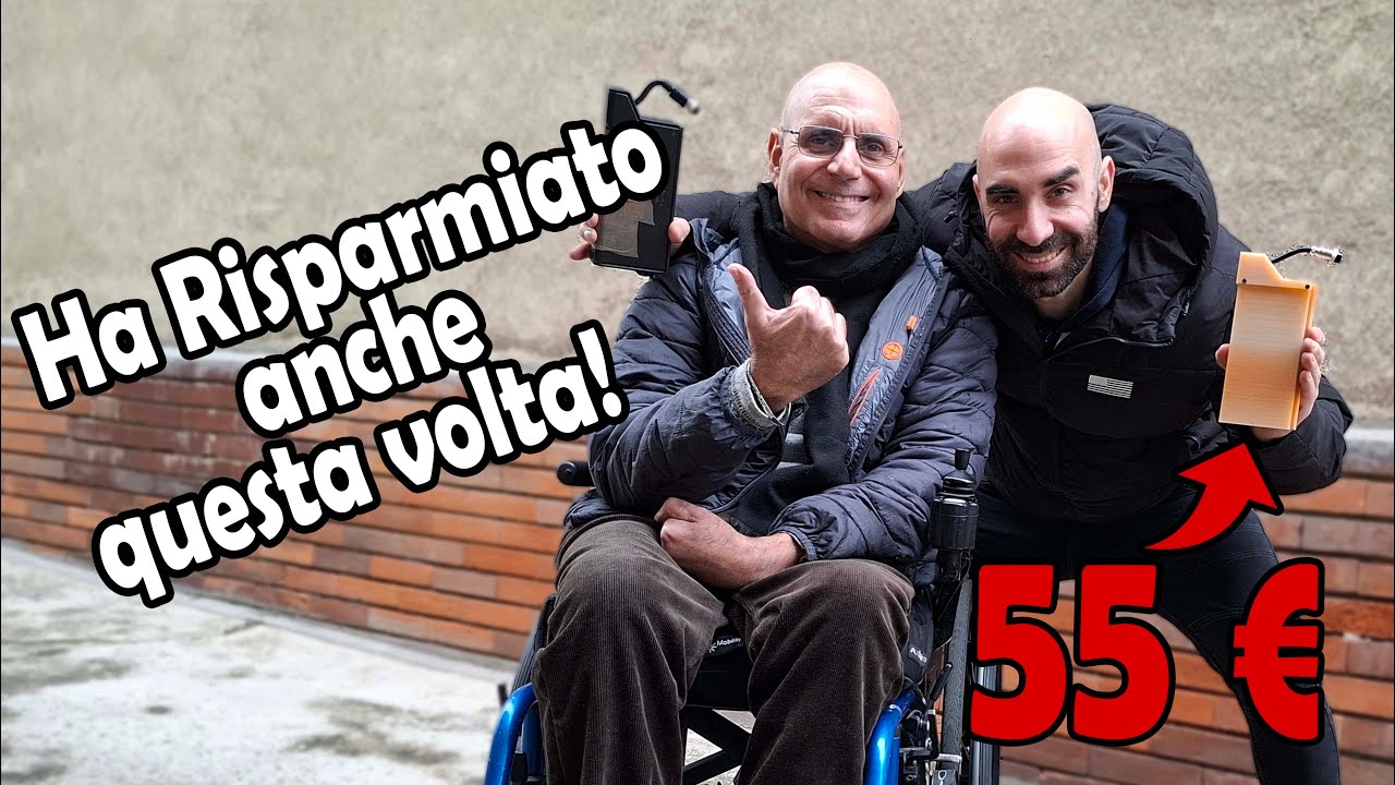 Ho Stampato e Creato una nuova Batteria per Sedia a Rotelle! 🥰 