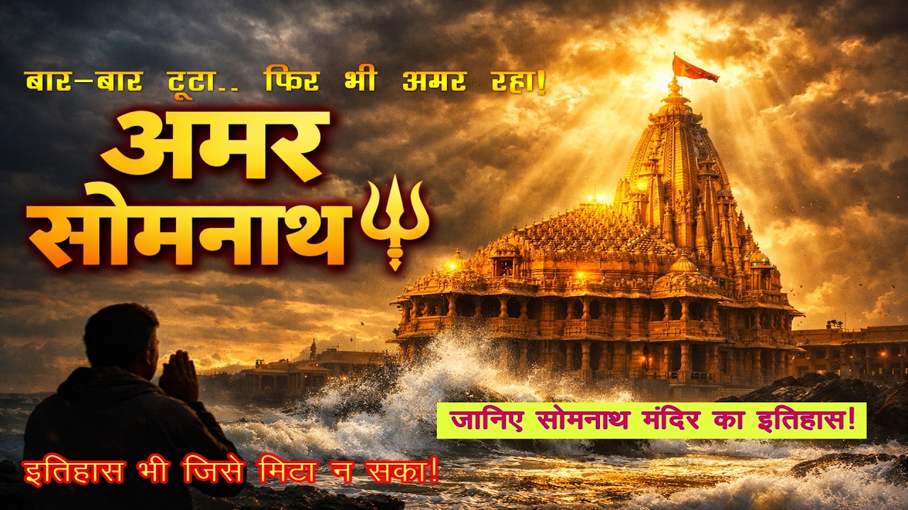 😱 बार-बार टूटा… फिर भी अमर रहा — सोमनाथ मंदिर की सच्ची कहानी 🔱