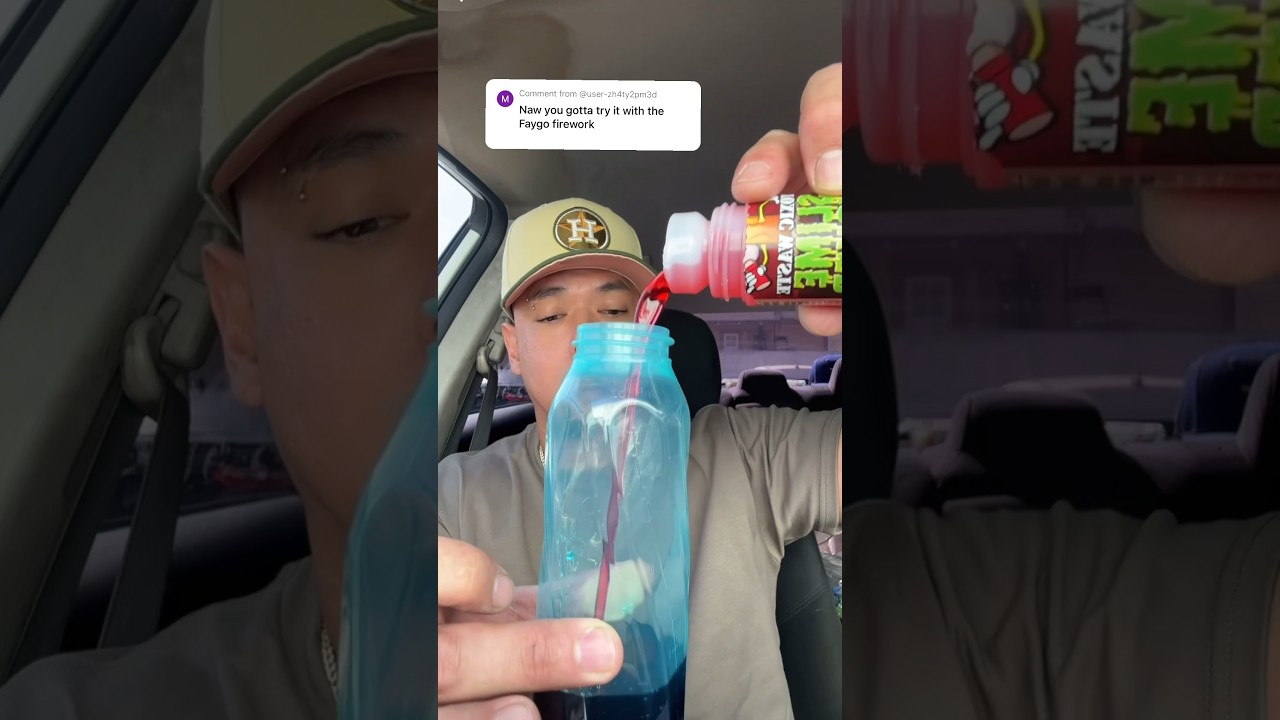 Poin&rsquo; up syrup in a Faygo 😱 &hellip; #Dpeezy2099 #Bussin #Candy #Sourcandy #Fayp