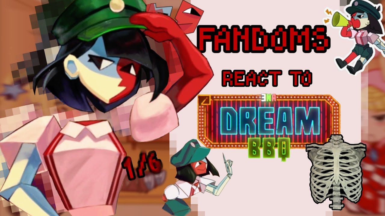 FANDOMS React To ★ENA DREAM BBQ★ ||GCRV|| \ENA DREAM BBQ/ ♠︎1/6♠︎