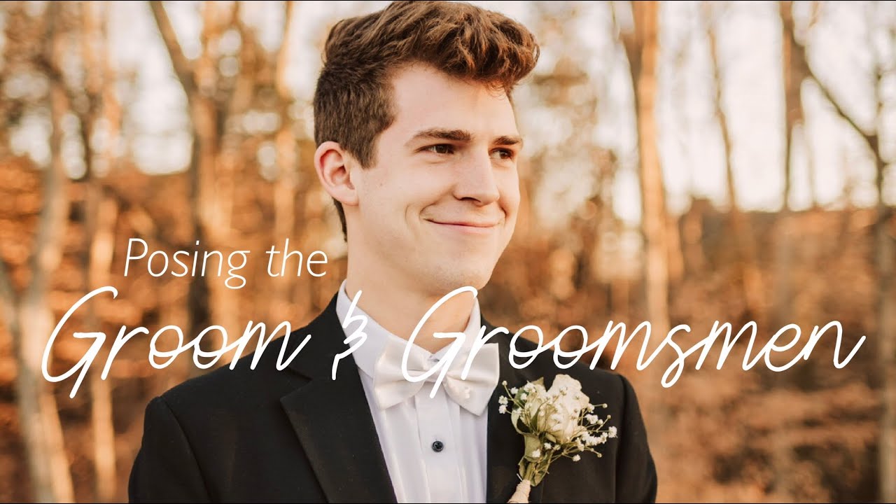 Posing the Groom + Groomsmen - Wedding Photography Behind the Scenes (POV) Nikon D610, 35mm, 85mm