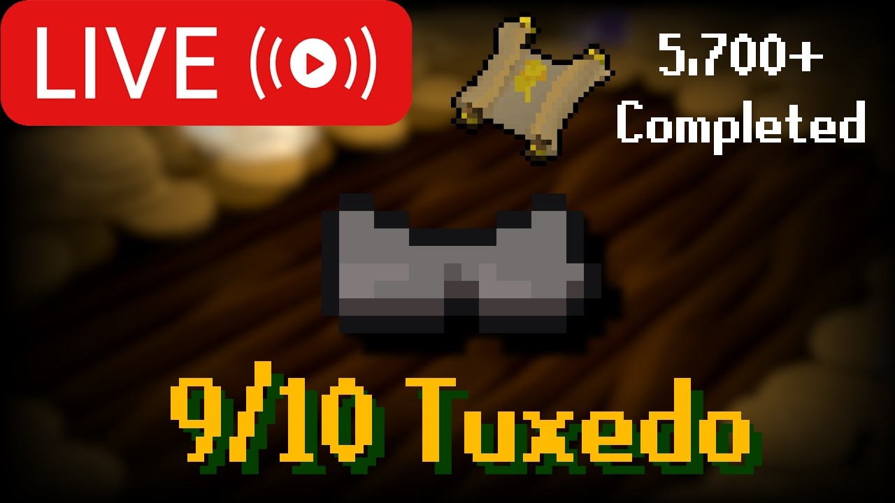 🔴 📜Rank 5 Elite Clues - Last Tuxedo Hunt | #osrs #oldschoolrunescape