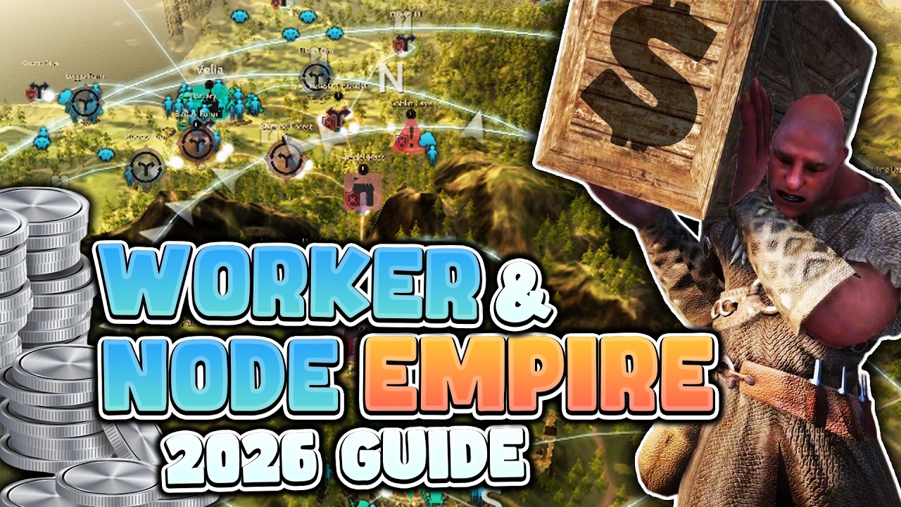 BDO Worker & Node Empire Guide 2026 | Maximize Your Passive Income!