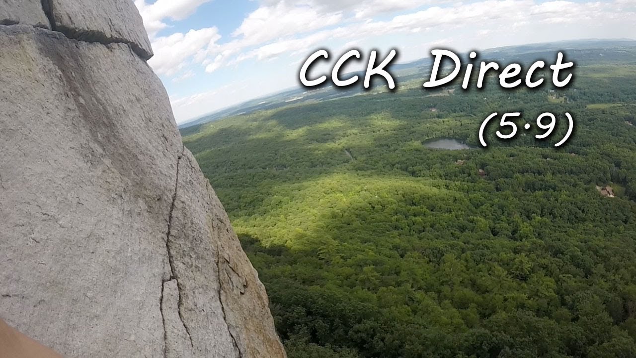 Trad Climbing CCK Direct at The Gunks, NY