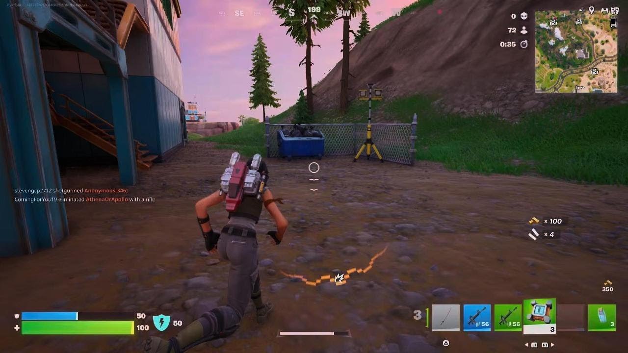 Fortnite Z Build Crash Jr Pad