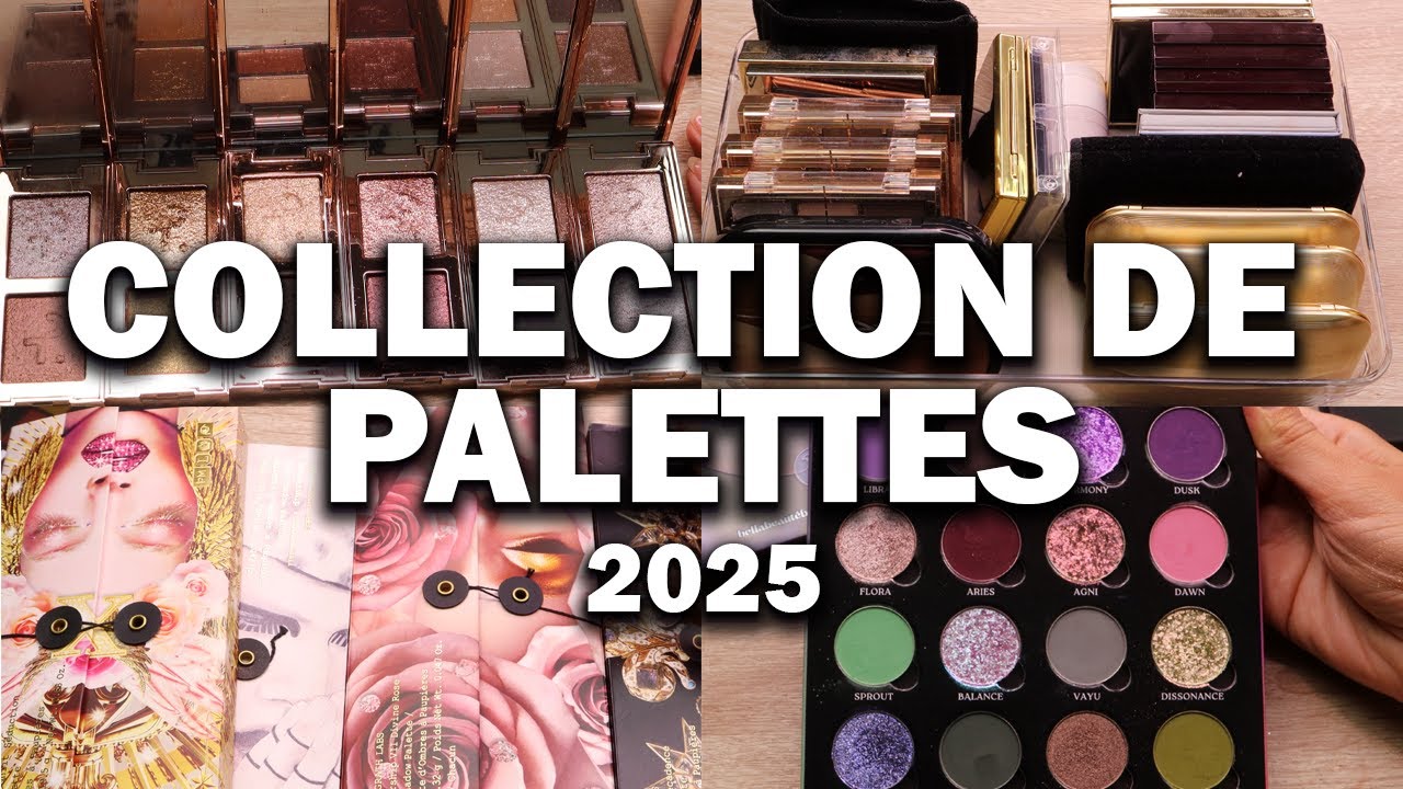 COLLECTION DE PALETTES ET GROS TRI : 25% PARTI ! OCTOBRE 2025