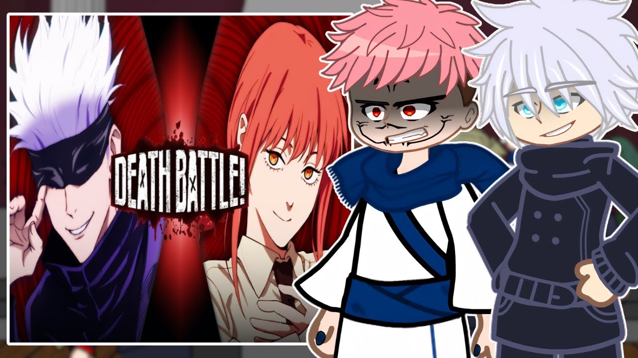 Jujutsu Kaisen React a Gojo VS Makima (Jujutsu Kaisen VS Chainsaw Man) | DEATH BATTLE!