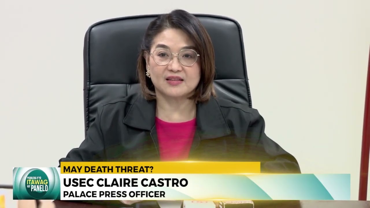 PALACE PRESS OFFICER CLAIRE CASTRO, NAGPA-BLOTTER SA NBI DAHIL SA UMANO’Y FACEBOOK THREAT